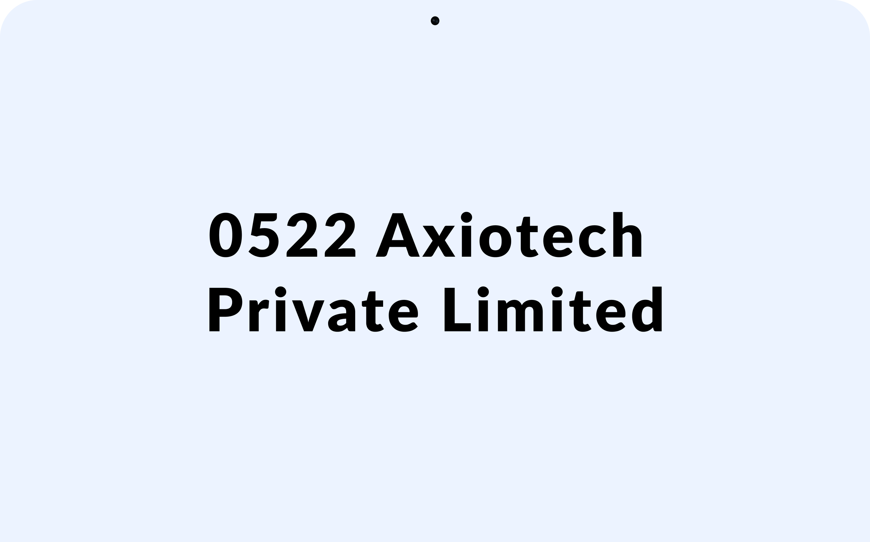 0522 Axiotech Private Limited