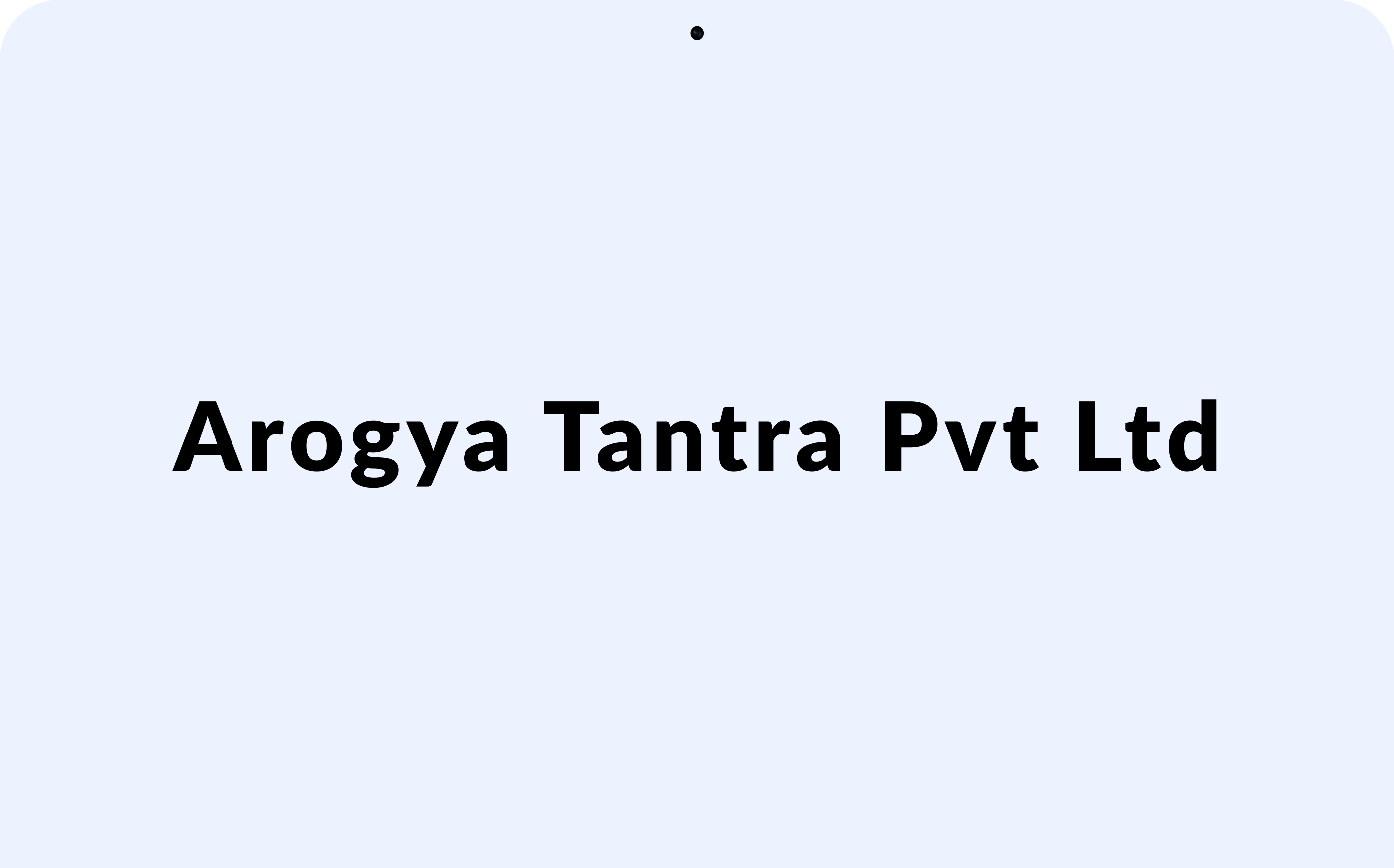 Arogya Tantra Pvt Ltd