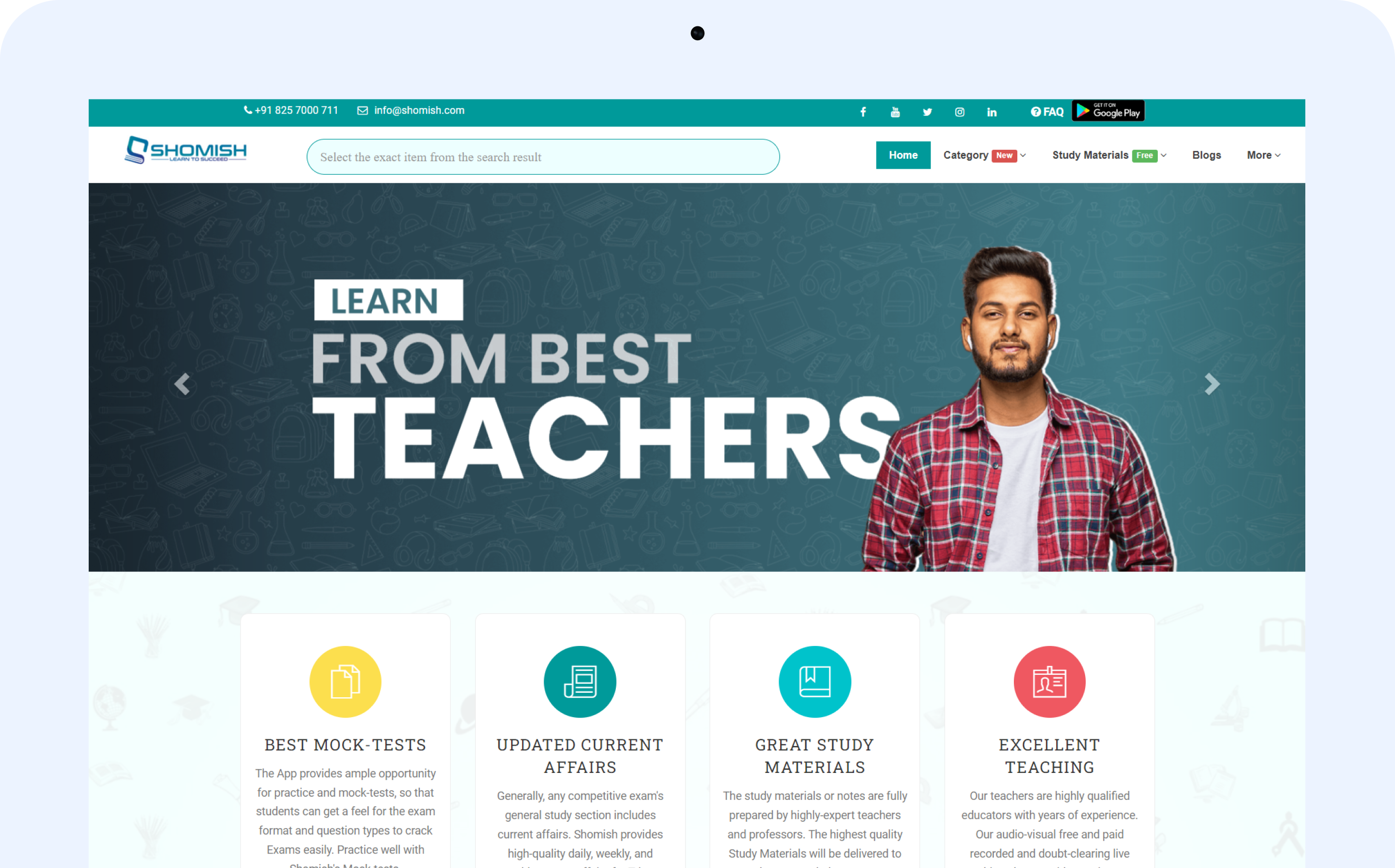 Shomish Edtech Pvt. Ltd.